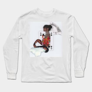 A side Queens Long Sleeve T-Shirt